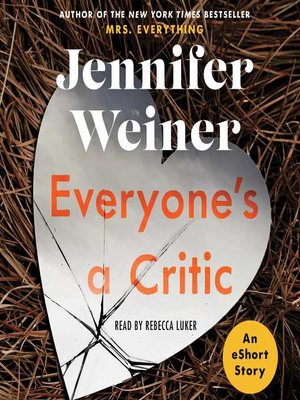 cover image of Everyone's a Critic